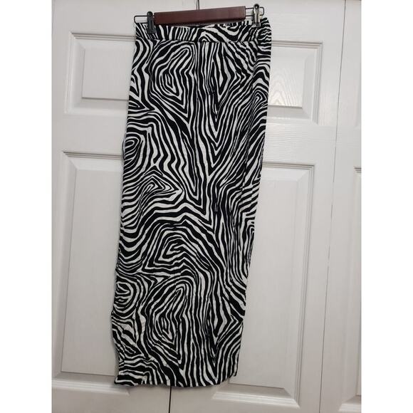 #464 BLUE. Chaser "Lindsey wild thing midi" skirt - Picture 3 of 13